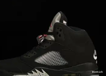 METALLIC AIR BLACK 5 JORDAN (2016) 845035-003 0610